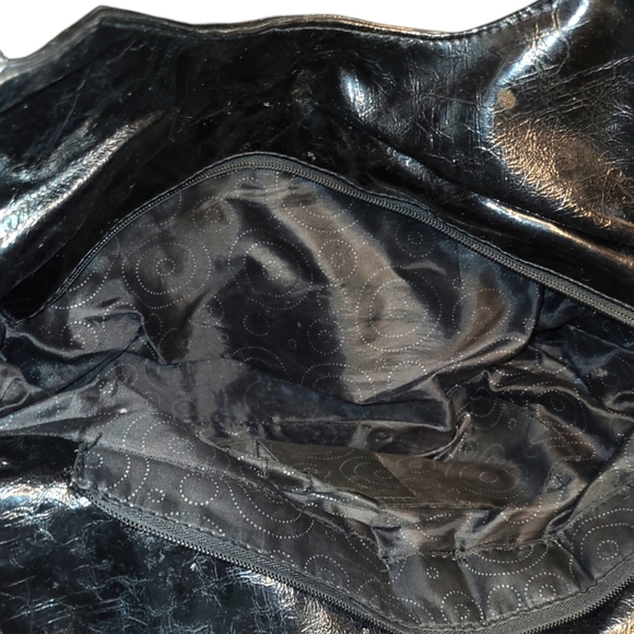 Purse flower and bling black and white Zebra Animal Print - Picture 2 of 7